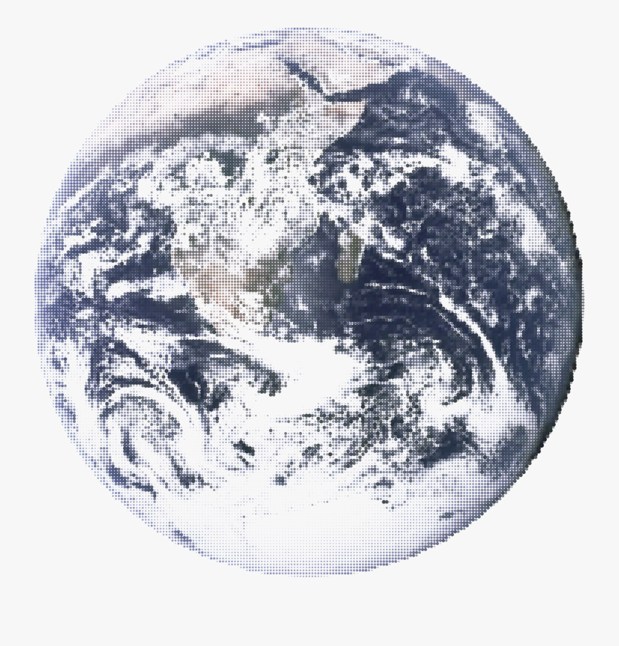 Earth Seen From Apollo 17 Mosaic Clip Arts - Earth Picture Cut Out, Transparent Clipart