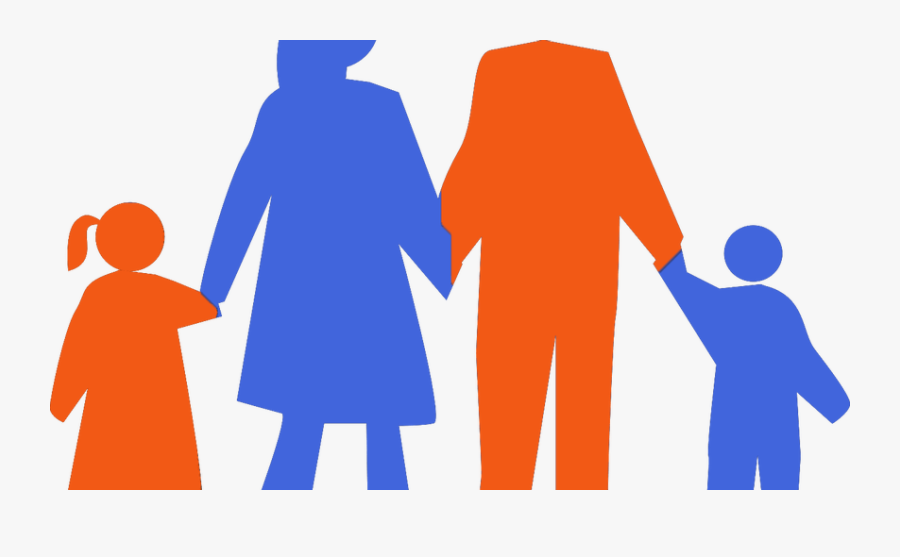 Families Belong Together Rally - Clipart Family Silhouette Png, Transparent Clipart