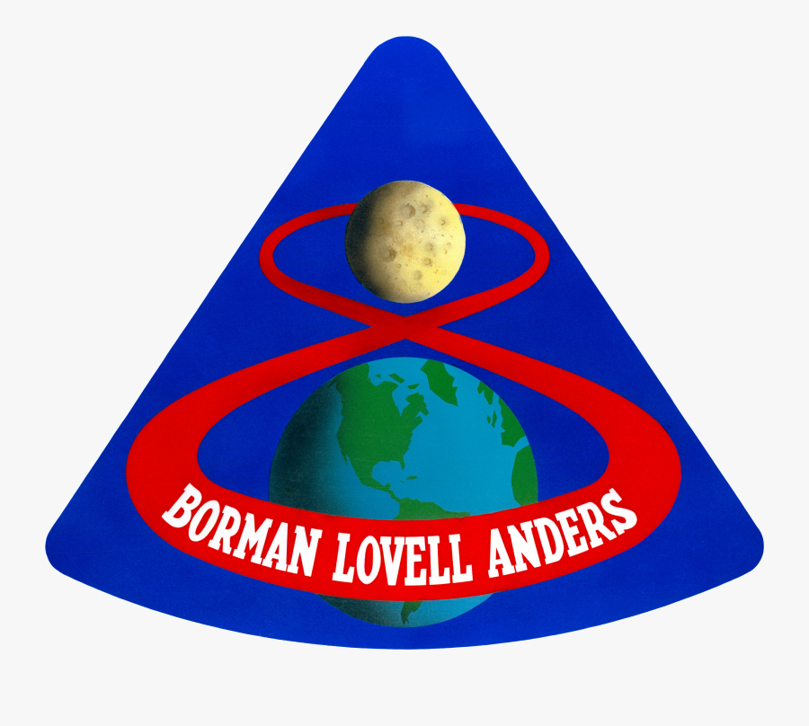 Apollo 8 Patch, Transparent Clipart