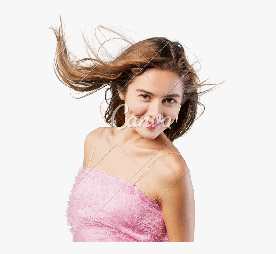 Clip Art Cute Woman - Photo Shoot, Transparent Clipart