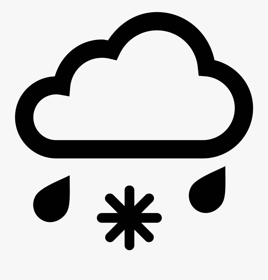 Icon Free Download Png - Snow Weather Icon, Transparent Clipart