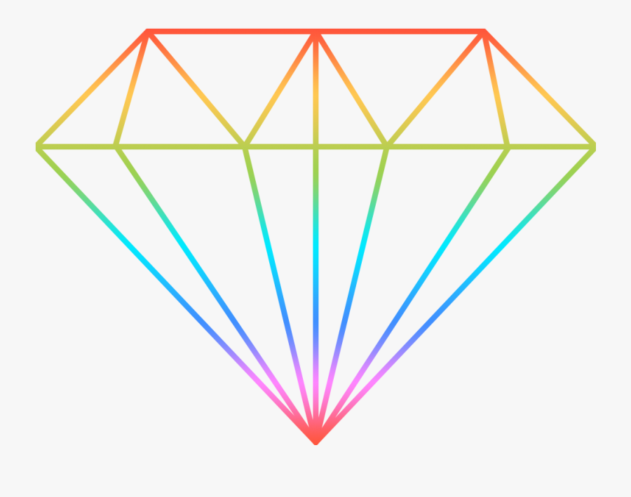Diamond Drawing, Transparent Clipart