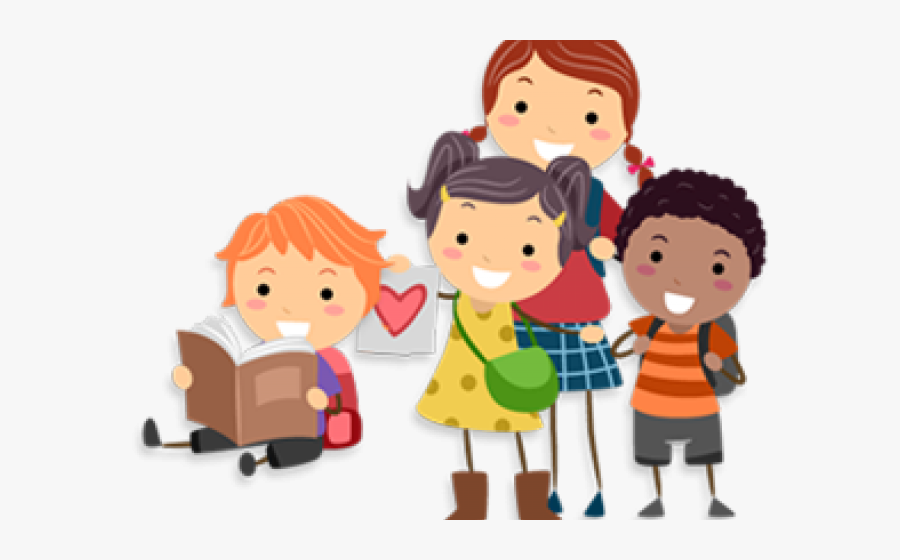 Toddlers Cartoon, Transparent Clipart