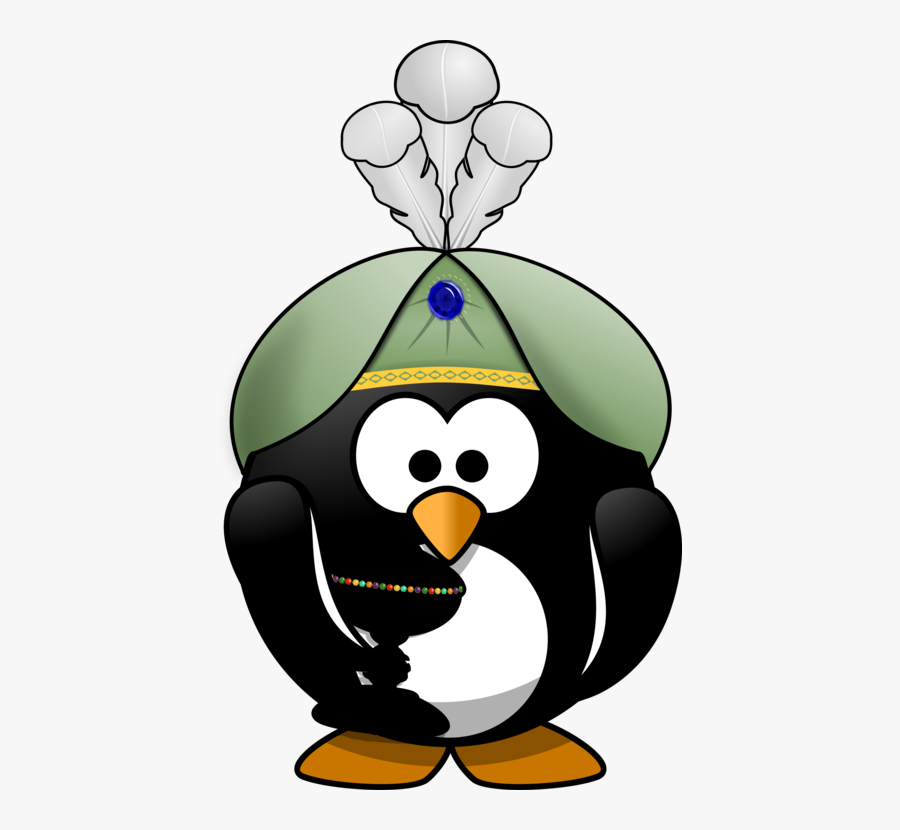 Flightless Bird,vertebrate,bird - Round Cartoon Penguin, Transparent Clipart