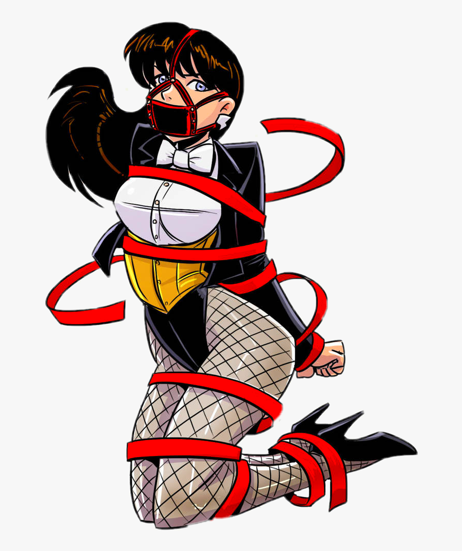 #dc #zatanna #dccomics #bondage #tied #tiedup - Cartoon, Transparent Clipart