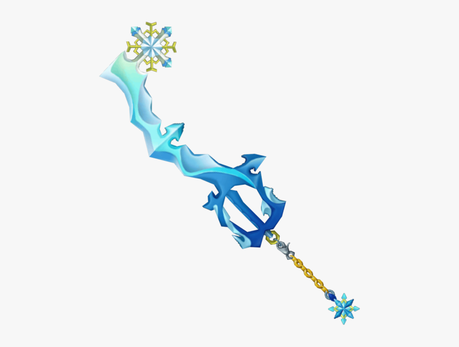 Diamond Dust - Kingdom Hearts Ice Keyblade, Transparent Clipart