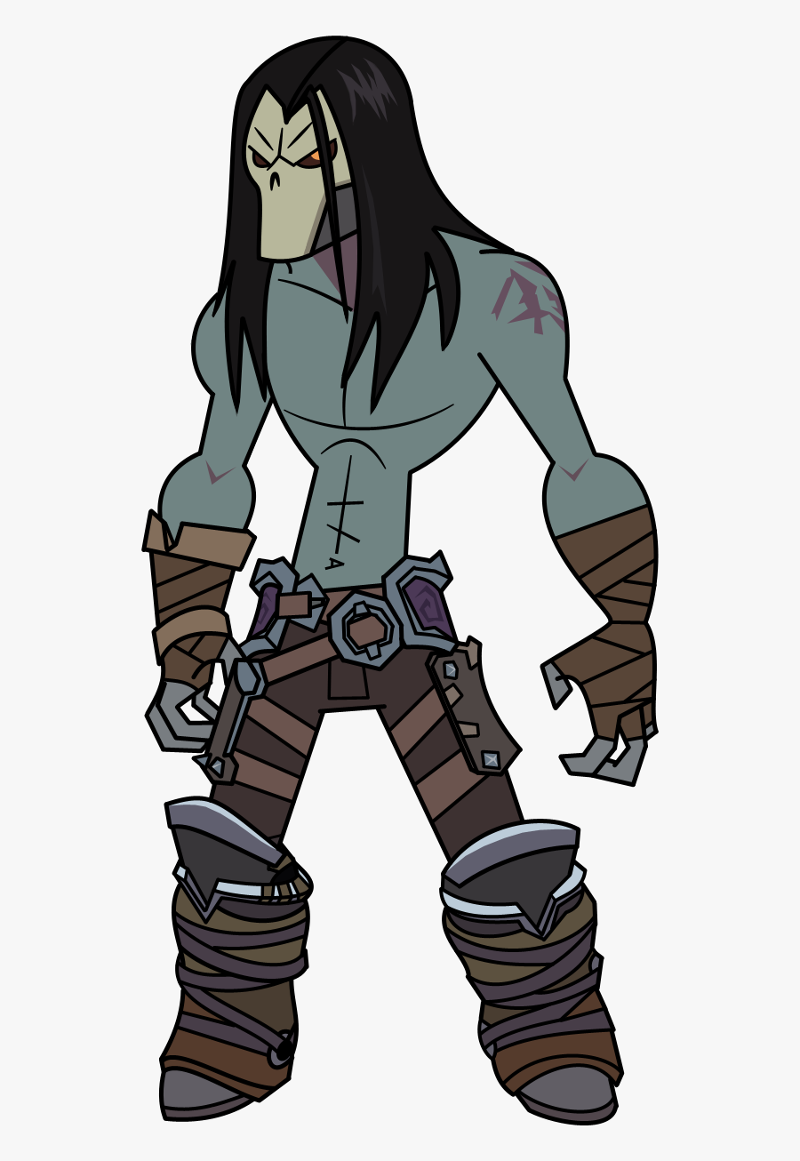 220,39kb Darksiders 2 Clipart - Darksiders 2 Death Chibi, Transparent Clipart
