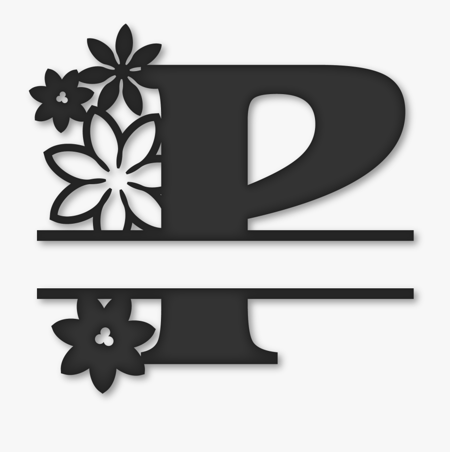 Clip Art Custom Pacifiers Create Your - Monogram Split Letter M, Transparent Clipart