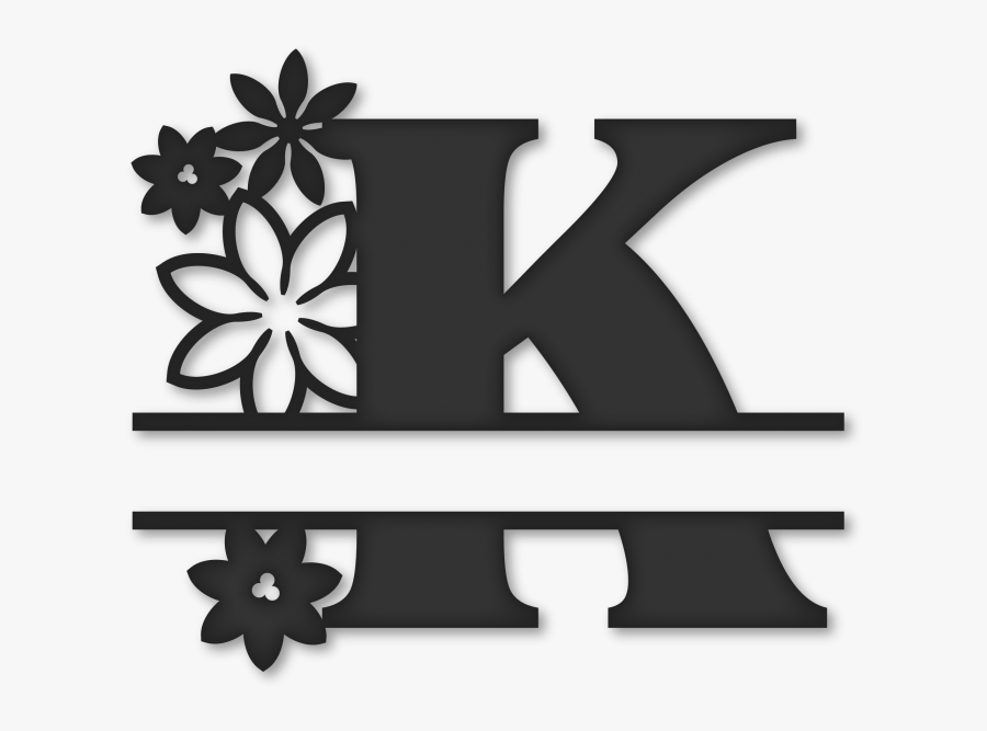 Transparent Monogram Png - Monogram Split Letter M, Transparent Clipart