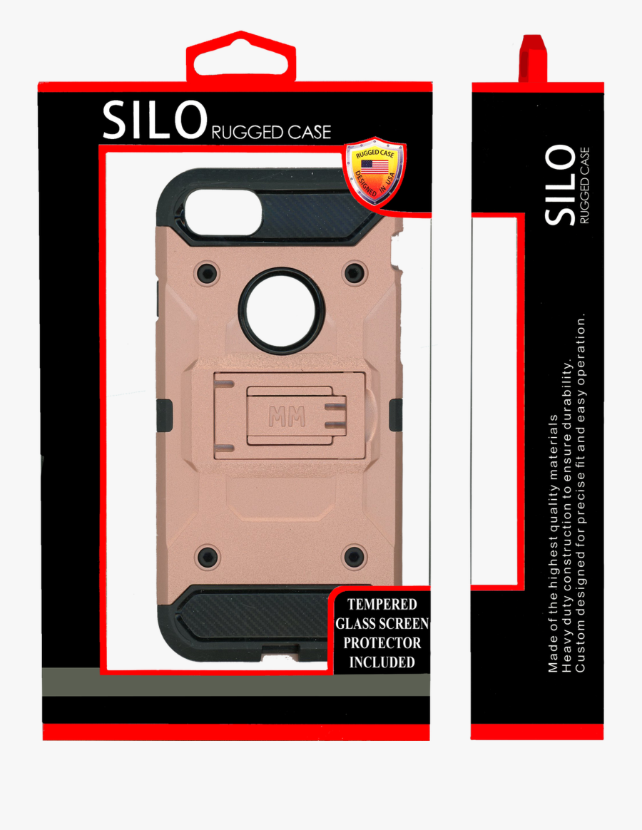 Iphone 8/7/6/6s Mm Silo Rugged Case Rose Gold - Mobile Phone, Transparent Clipart