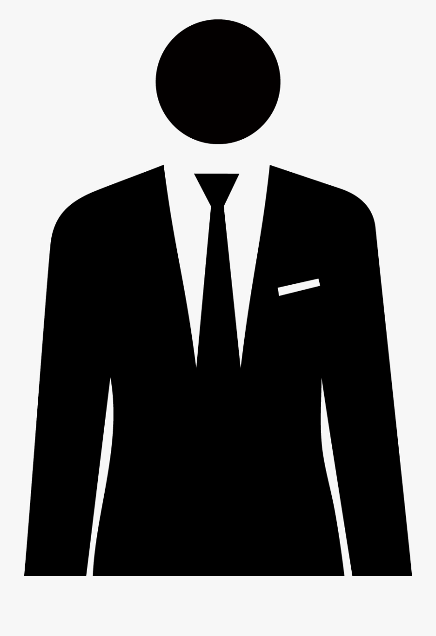 Male Clipart Wear - Uomo Giacca E Cravatta Png, Transparent Clipart