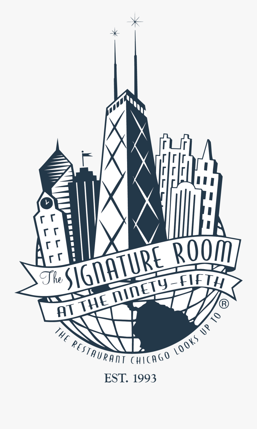 Signature Room Chicago Logo, Transparent Clipart