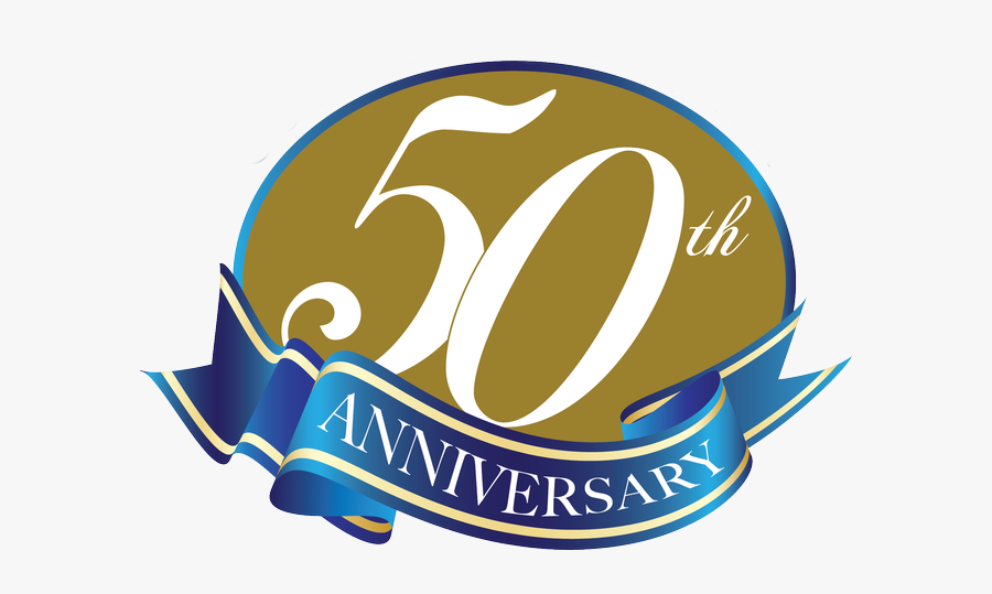 50 Years Class Reunion Logos, Transparent Clipart