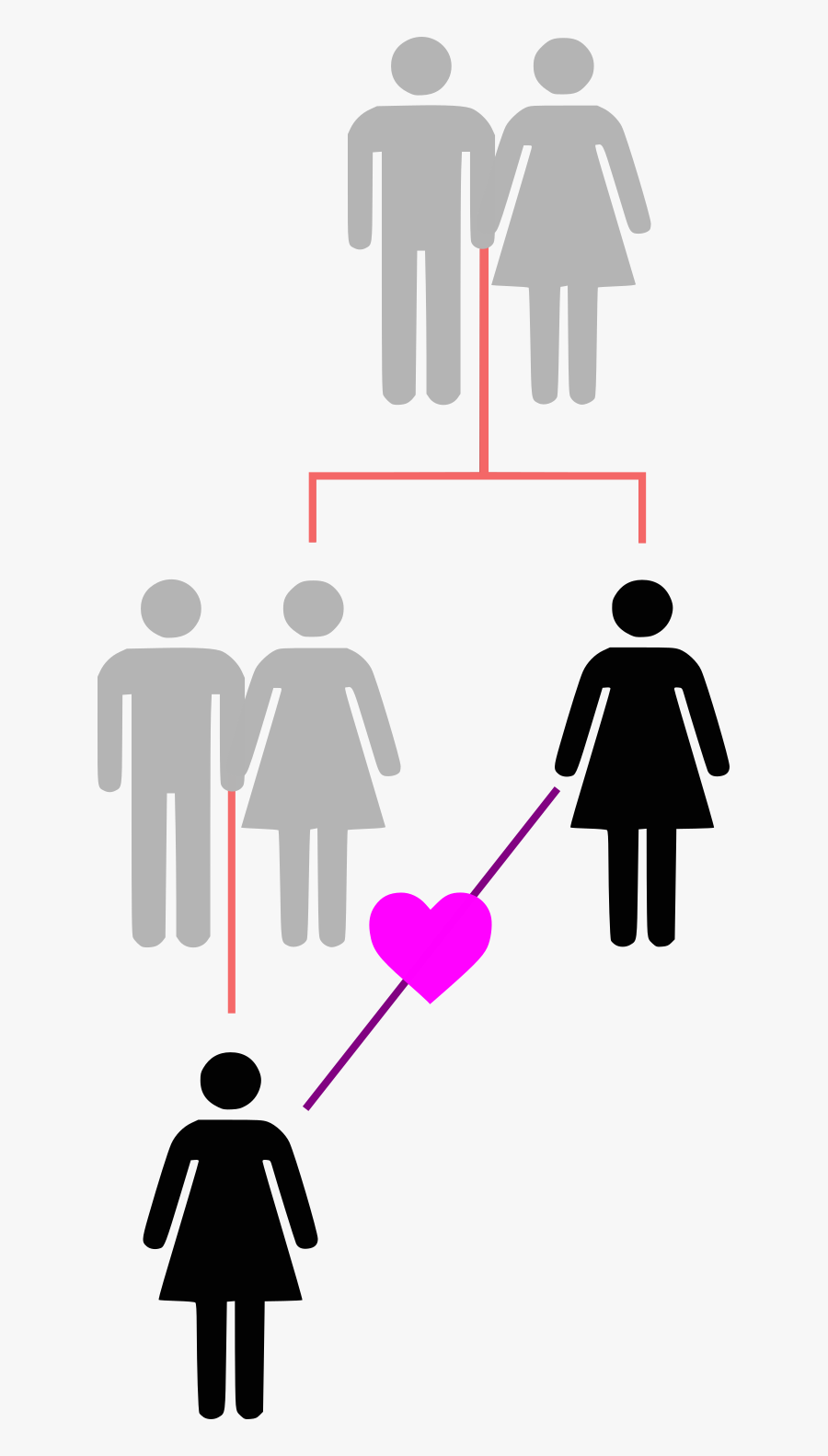 Niece Relationships Consanguinamory Wiki - Wc Arrow, Transparent Clipart