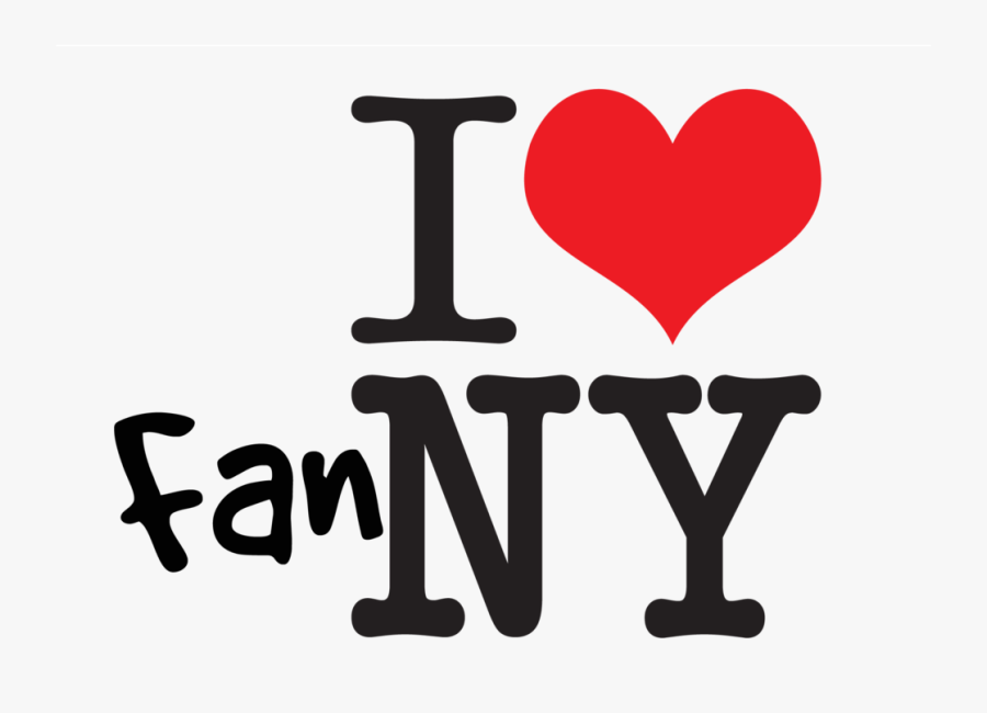 I Love Fanny Card, Transparent Clipart