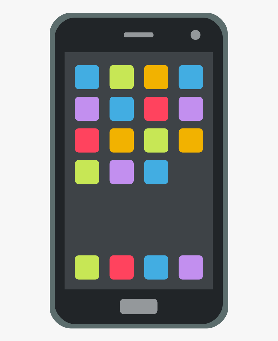 Clip Art Charades Mobile Phones Internet - Cell Phone Emoji Png, Transparent Clipart