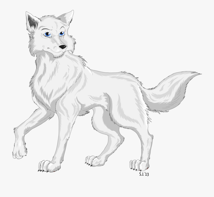 Transparent Wolf Clipart Free - Dog, Transparent Clipart
