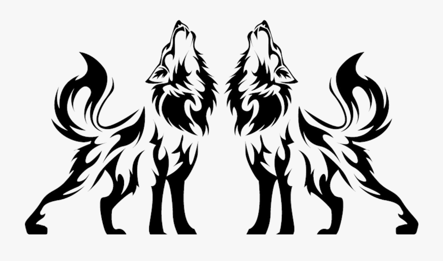 Wolf Howling Clipart Abeoncliparts Cliparts Vectors - Sitting Wolf Howling Drawing, Transparent Clipart