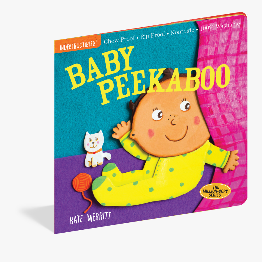 Cover - Baby Peek A Boo Book, Transparent Clipart