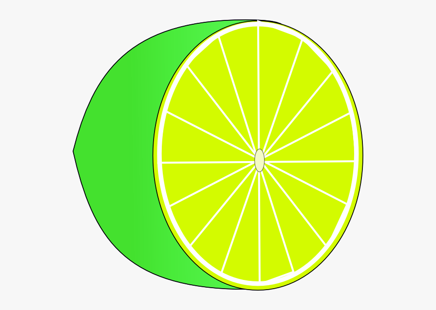 Cartoon Lime, Transparent Clipart