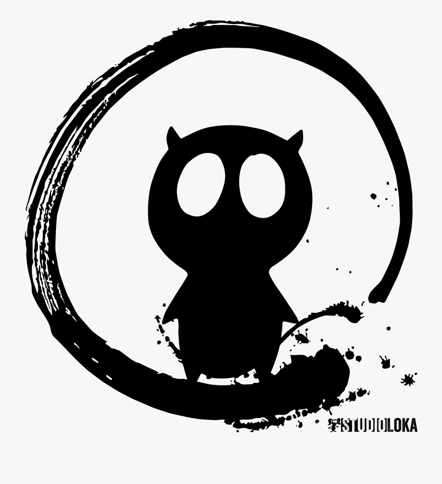 Brush Stroke Circle Line Vector, Transparent Clipart