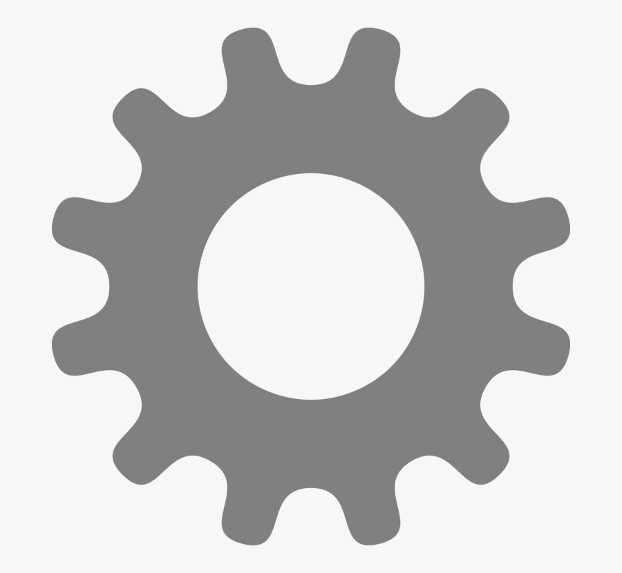 Clip Art Gear Silhouette - Symbol For Gestational Diabetes, Transparent Clipart