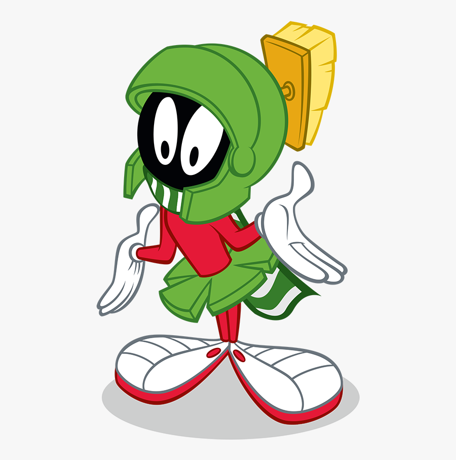 Marvin The Martian - Marvin The Martian Hand, Transparent Clipart