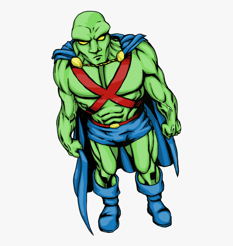 Comics Clipart , Png Download - Martian Manhunter Comic Png, Transparent Clipart