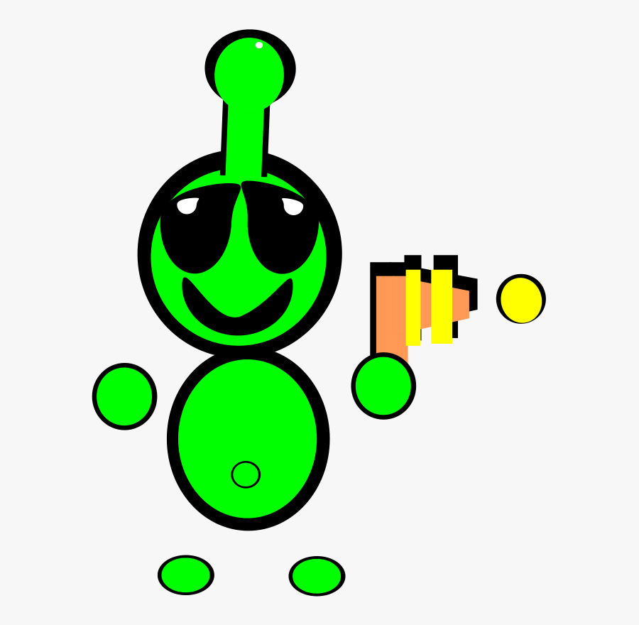 Smiley,area,artwork - Desenhos De Marciano Com Fundo Transparente, Transparent Clipart