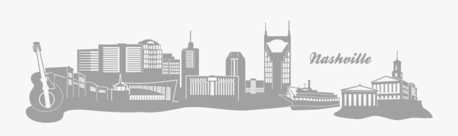 Najib Image Related Wallpapers - Nashville Skyline 2019 Outline, Transparent Clipart
