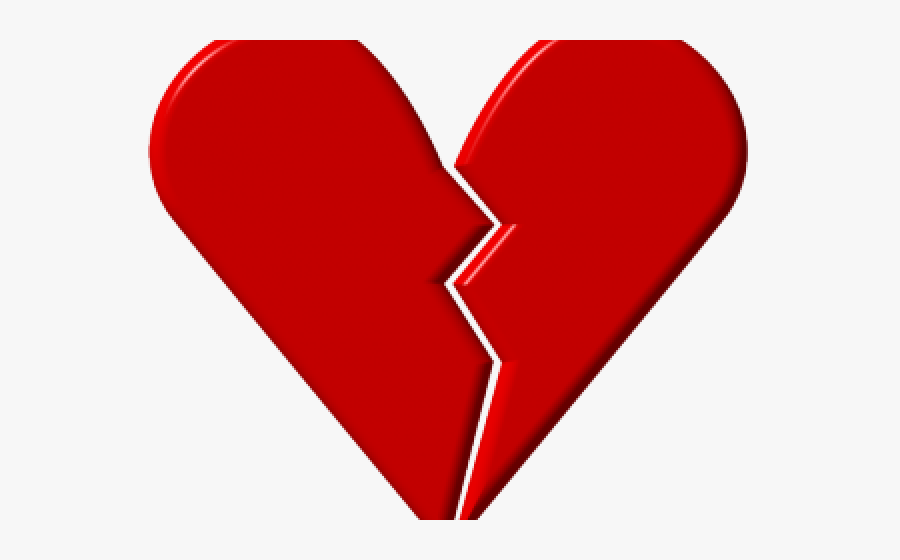 Nashville Heart Cliparts - Broken Heart Clipart No Background, Transparent Clipart