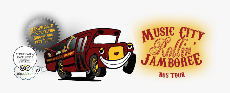 Music City Rollin Jamboree - Vintage Car, Transparent Clipart