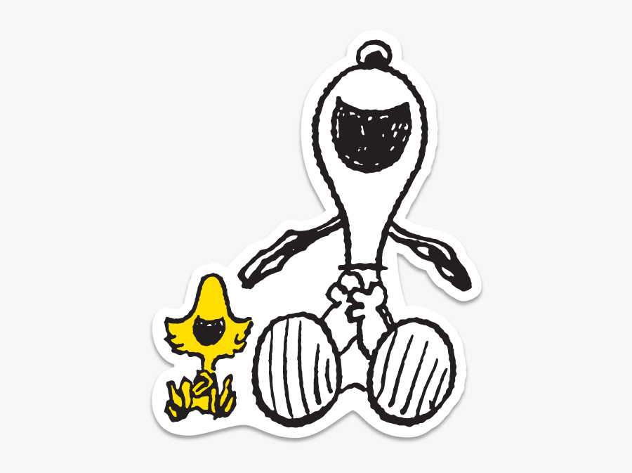 Snoopy Sticker Png, Transparent Clipart