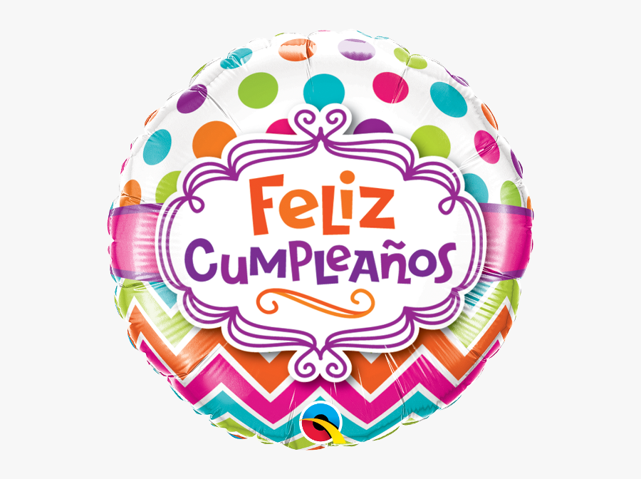 Transparent Feliz Cumple Png - Feliz Cumpleaños Balloon, Transparent Clipart