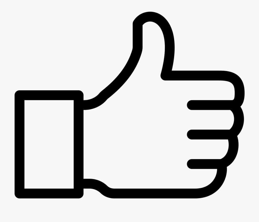 Like-icon - Social Media Like Icon Png, Transparent Clipart