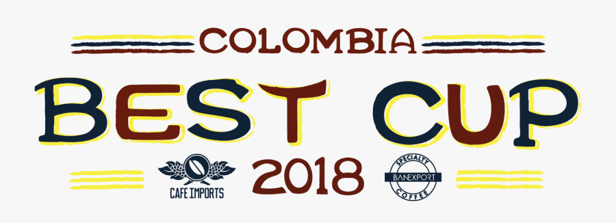 Colombia Best Cup - Cafe Imports, Transparent Clipart