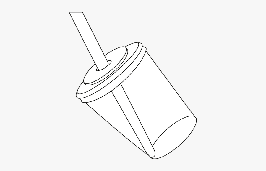 Drink Cup - Drinking Cups Black And White Clip Art, Transparent Clipart