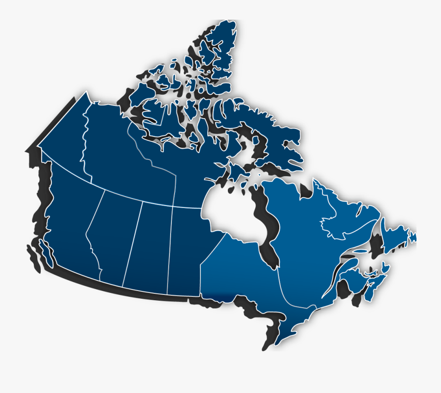 Western Canada Map 3d, Transparent Clipart
