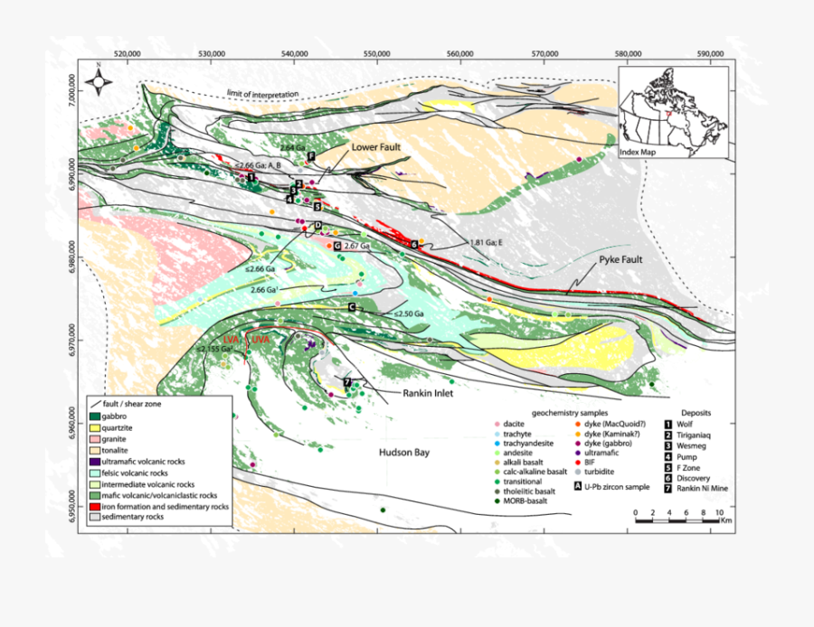 Georgia Gold Map Deposit, Transparent Clipart