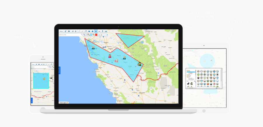 Draw On Maps And Make Them Easily - Make A Vicinity Map, Transparent Clipart