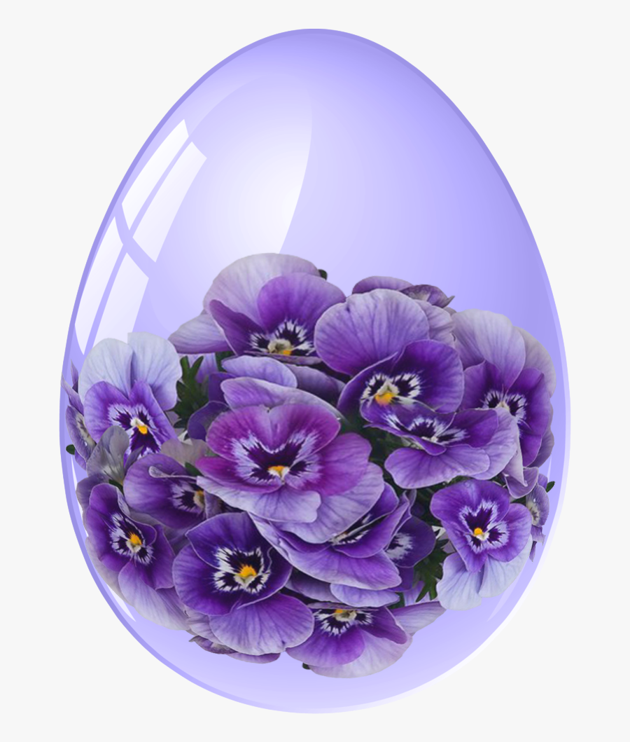 Factories Clipart Egg - Beautiful Pansy, Transparent Clipart