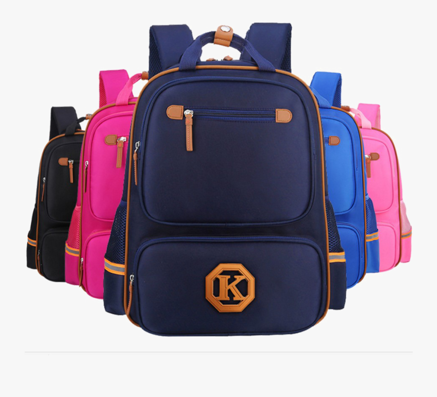 Transparent School Backpack Png - School Bag Image Png, Transparent Clipart