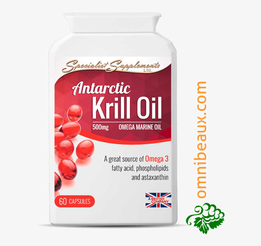 Antarctic Krill Oil Omega Omnibeaux - Caffeine, Transparent Clipart