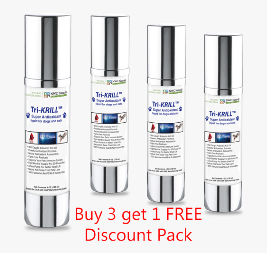 Tri-krill™ For Pets Pump - Cosmetics, Transparent Clipart