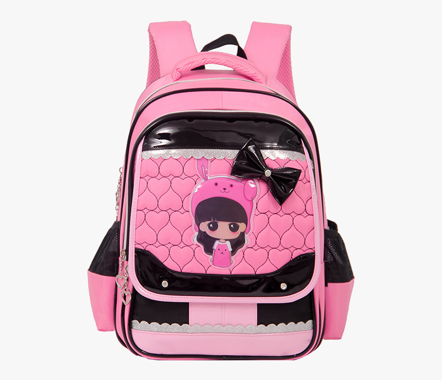 Clip Art Backpack Cartoon - Backpack, Transparent Clipart