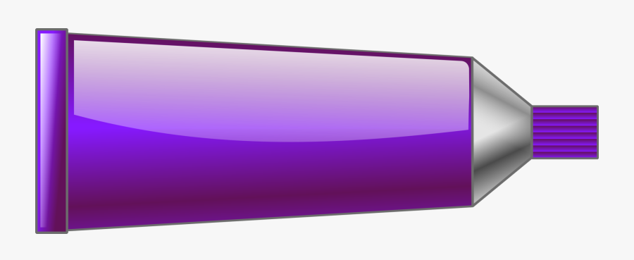 Square,angle,purple - Colour Tube Clipart, Transparent Clipart