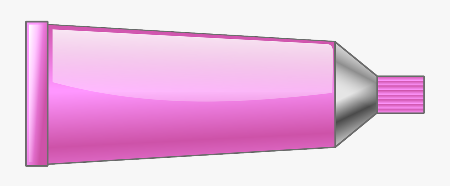 Tube Dye Paint Free Picture - Color Tube, Transparent Clipart