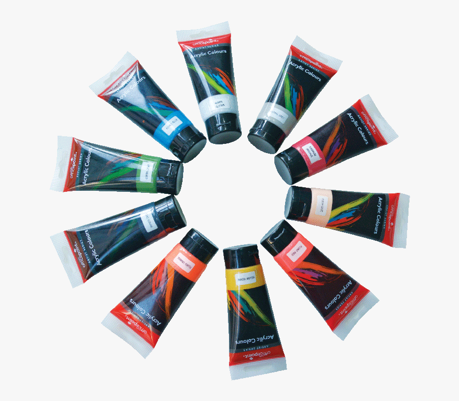 Transparent Acrylic Paint Png - Acrylic Paint, Transparent Clipart