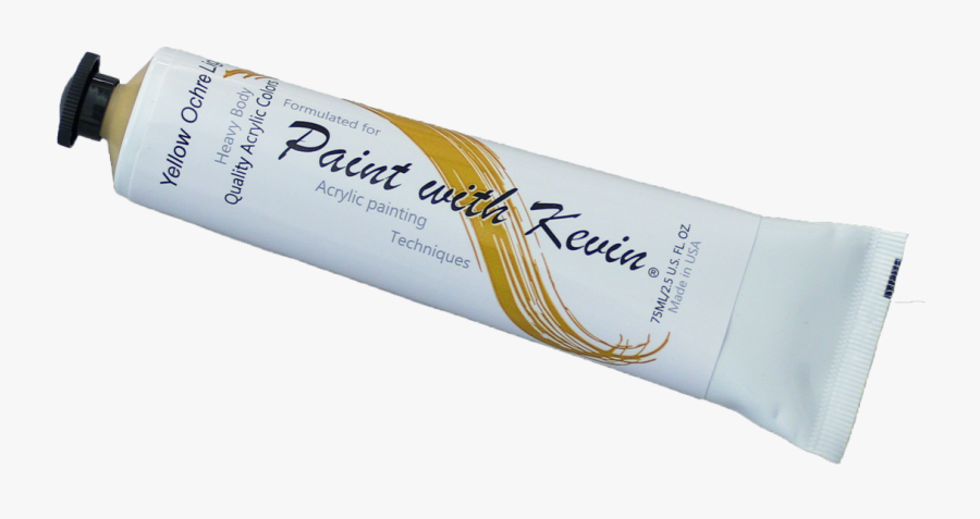 Yellow Ochre Light - Transparent Paint Tube Png, Transparent Clipart