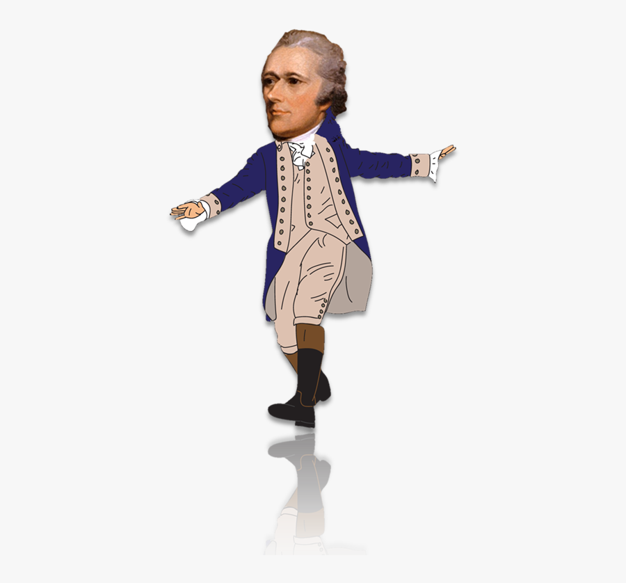 Cartoon Alexander Hamilton Png - Alexander Hamilton Png, Transparent Clipart